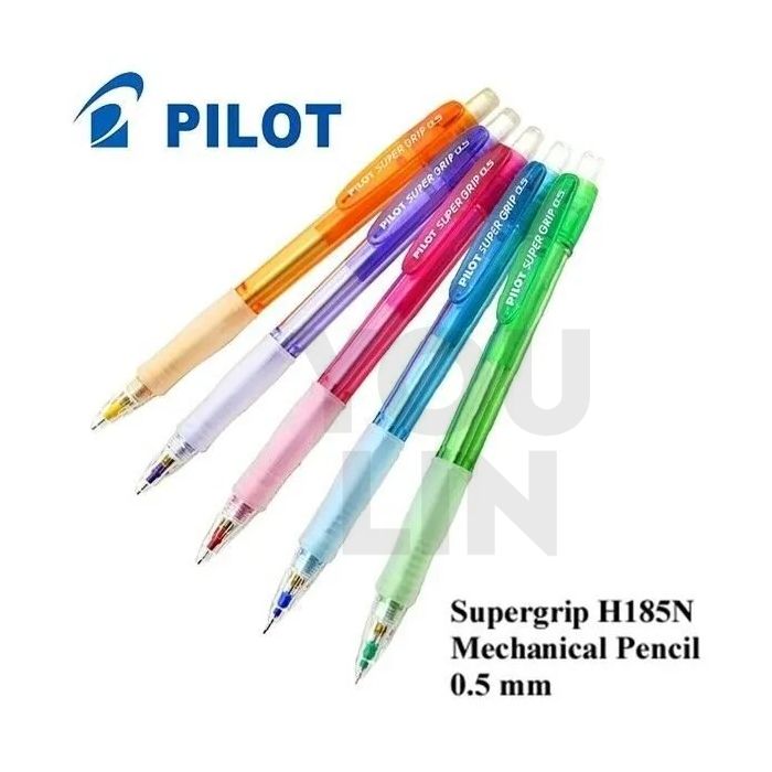 PILOT H185N#PIV 0.5MM S.Grip Neon M/Pencil + P/Lead