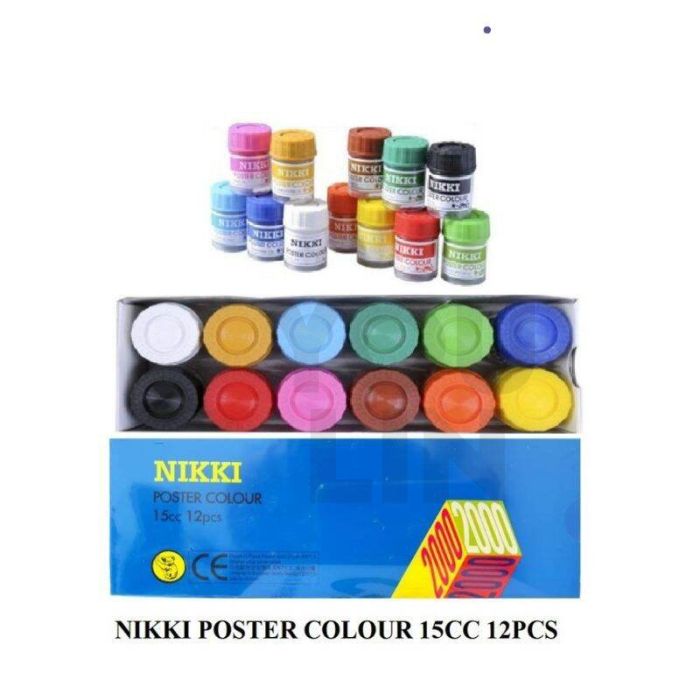 Nikki Poster Colour 15CC 12 Colour