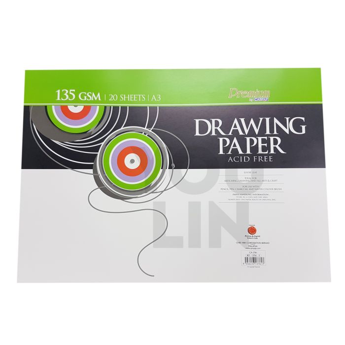 Campap CA3761 A3 135GSM Drawing Paper