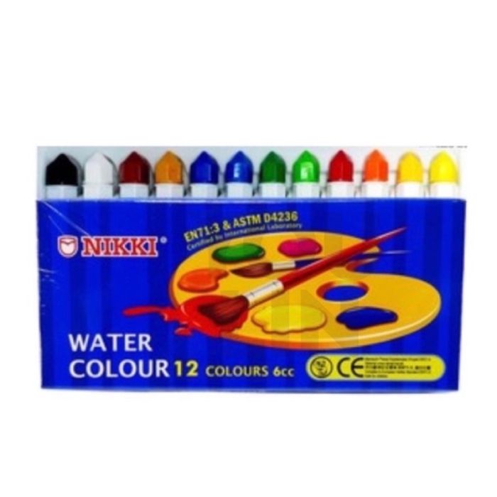 Nikki 28112 6CC Water Colour 12 Colour