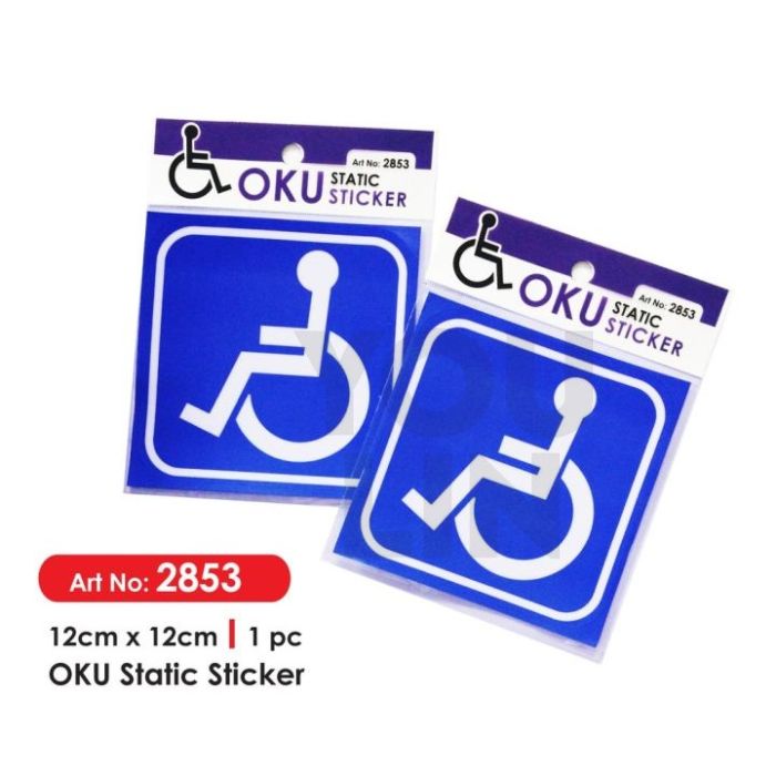 Cactus 2853 OKU Static Sticker