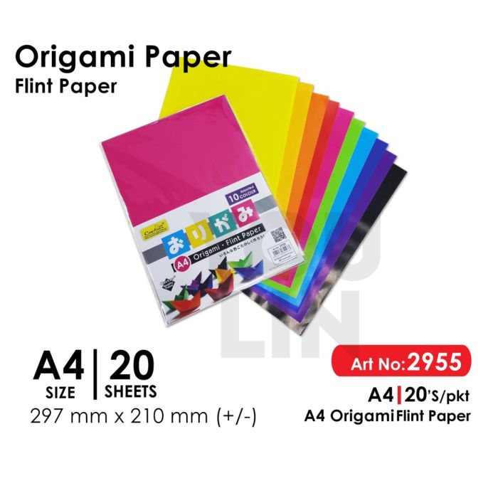 Cactus 2955 A4 Origami Flint Paper