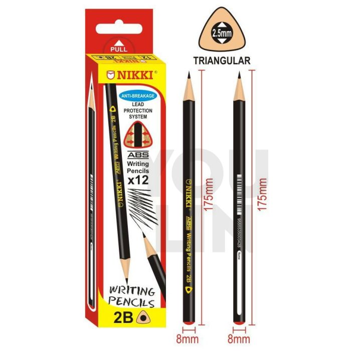 Nikki 2B111 2B Writing Pencil