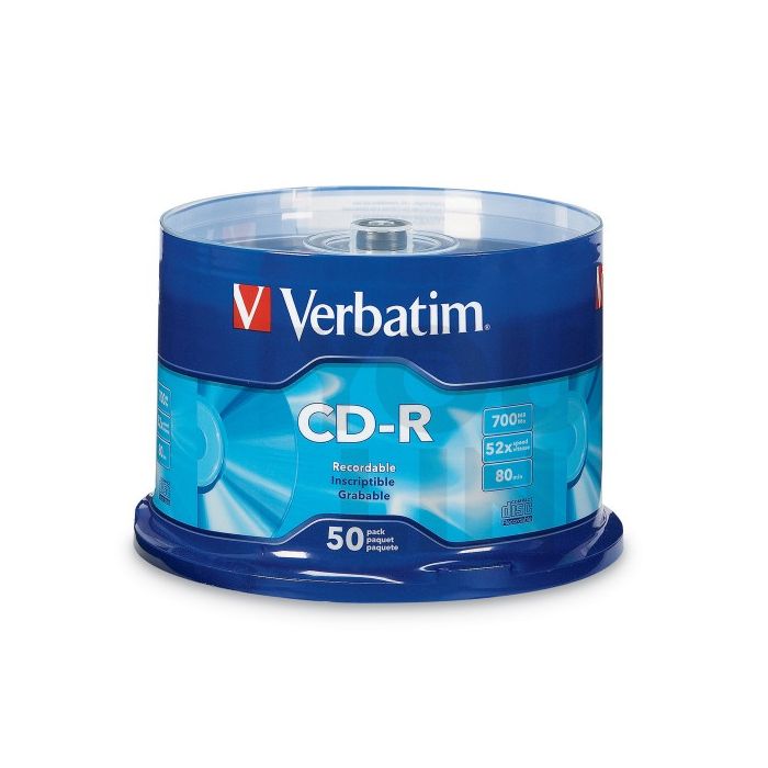 Verbatim CD-R 52X 700MB 50Pcs