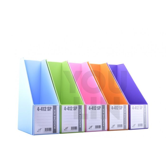East-File 4'' PVC Magazine Holder - Fancy Color