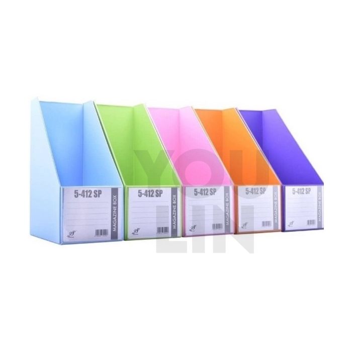 East-File 5'' PVC Magazine Holder - Fancy Color