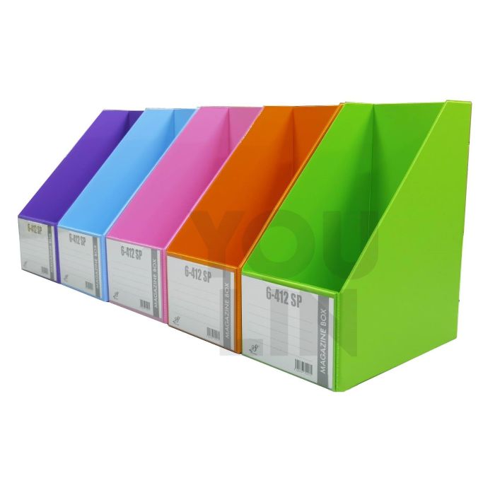 East-File 6'' PVC Magazine Holder - Fancy Color