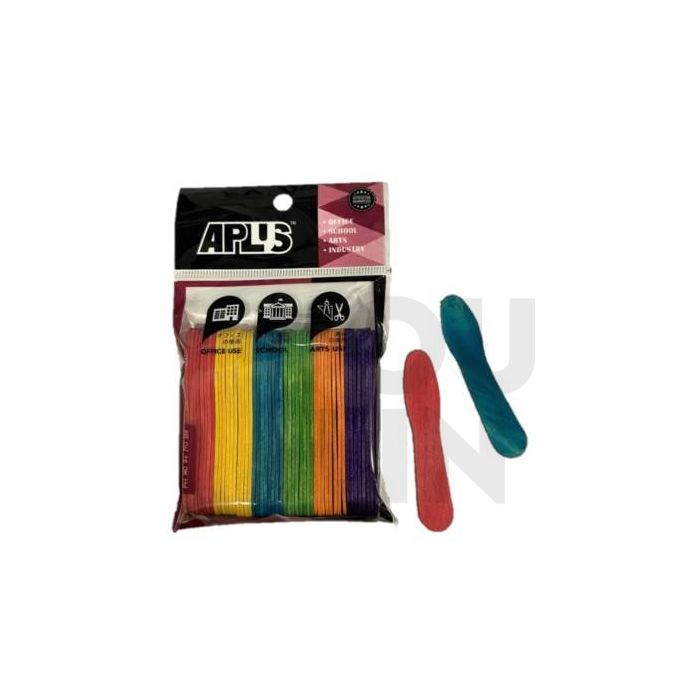 APLUS Spoon Stick 7.5cm 50'S - Colour