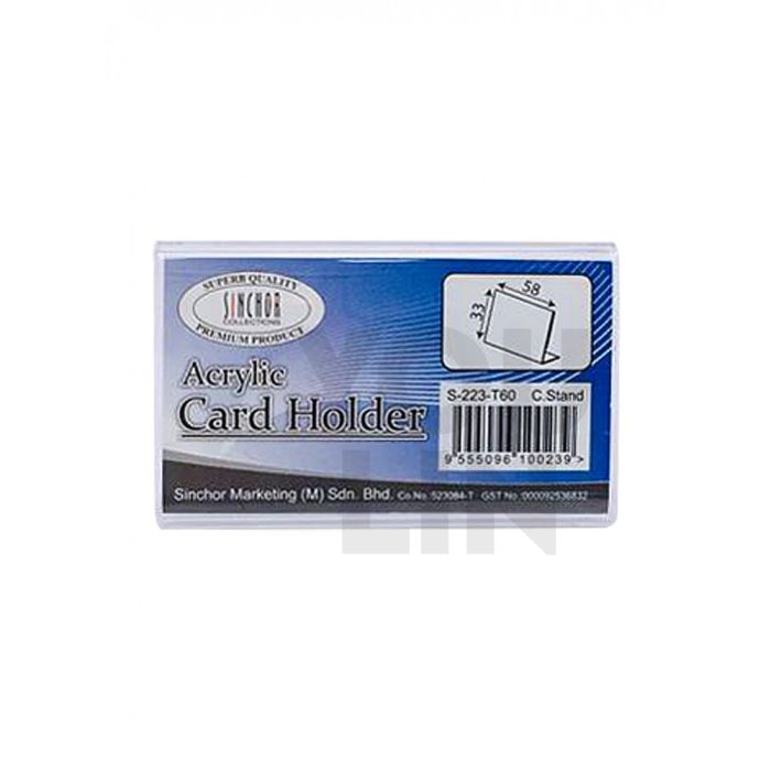 Acrylic Card Holder