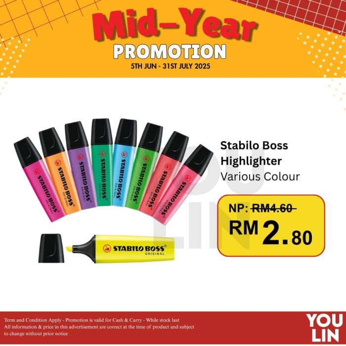 STABILO Boss Highlighter
