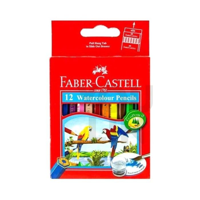Faber Castell 114461 12S Water Colour Pencil