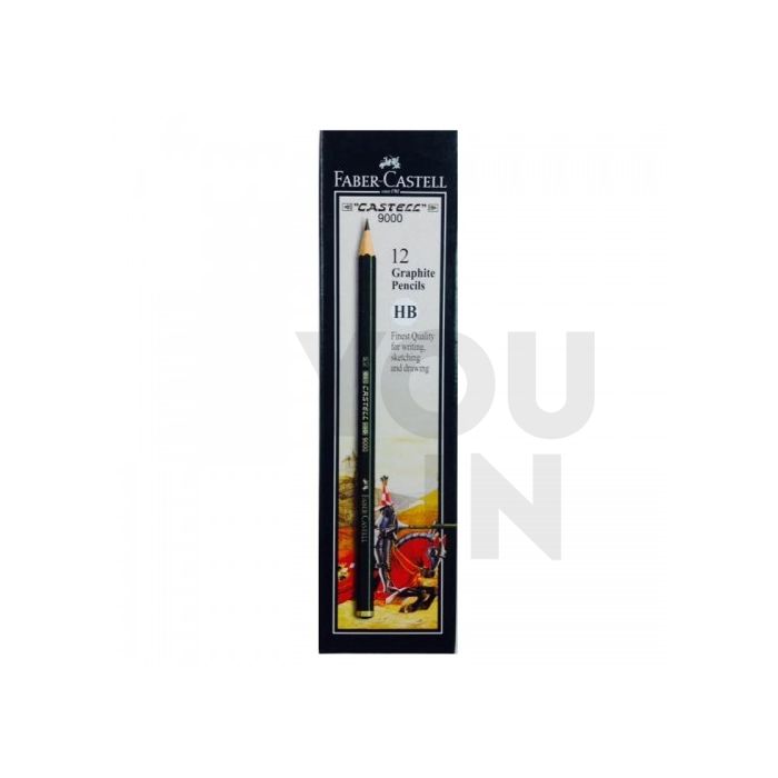 Faber Castell 117100 HB 9000 Pencil