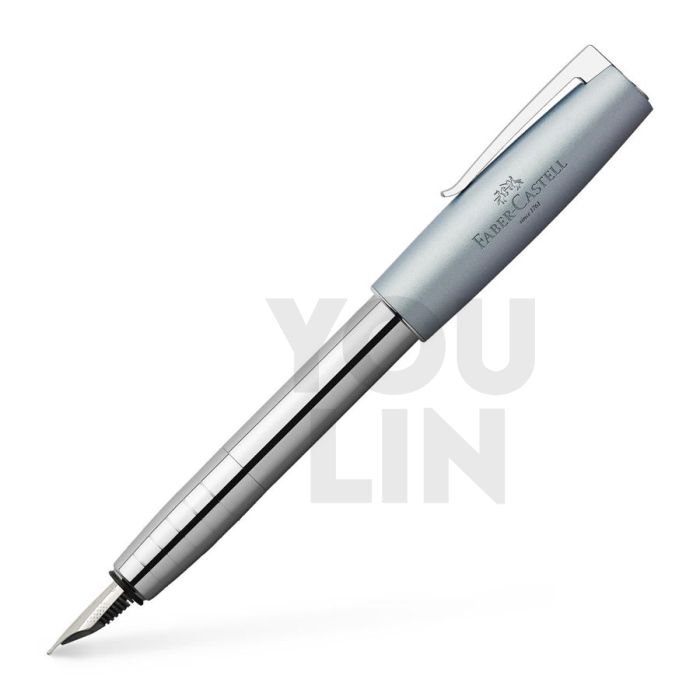 Faber Castell 149113 Loom Metallic Light Blue Fountain Pen B