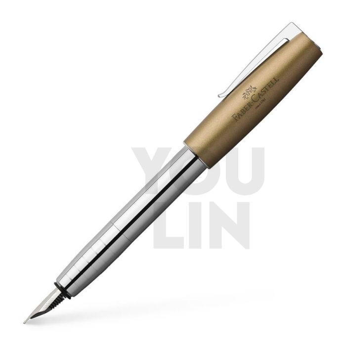 Faber Castell 149120  Loom Metallic Olive Fountain Pen M