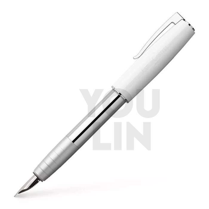 Faber Castell 149270 Loom Piano White Fountain Pen M