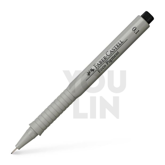 Faber Castell 166199 0.1MM Ecco Pigment - Black