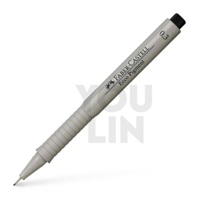 Faber Castell 166399 0.3MM Ecco Pigment - Black