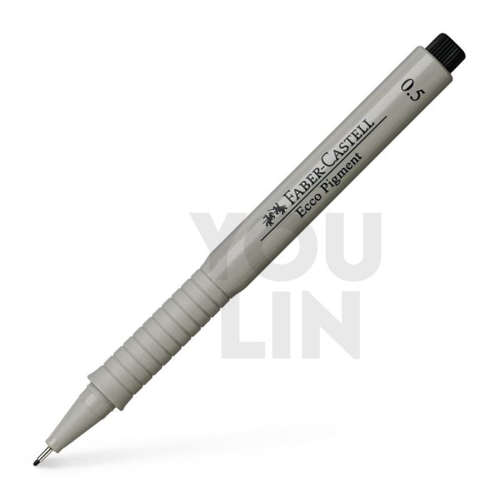 Faber Castell 166599 0.5MM Ecco Pigment - Black