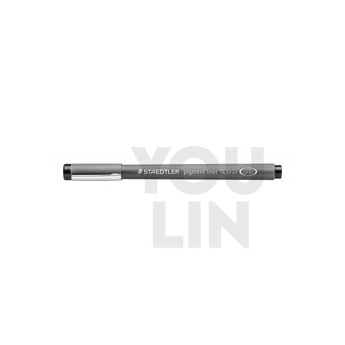 STAEDTLER 308 Pigment Liner Chisel Tip 0.3-2.0mm - Black