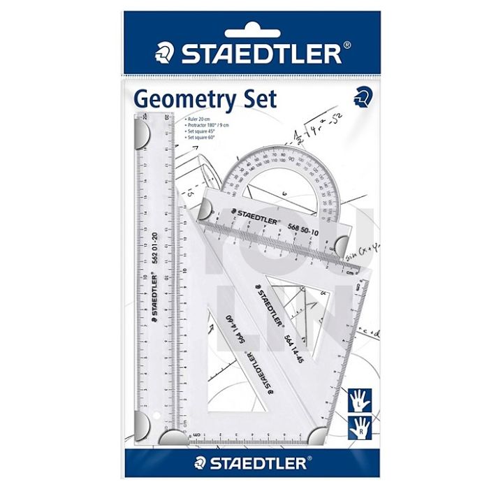 STAEDTLER 569-0 WP4 Geometry Set of 4