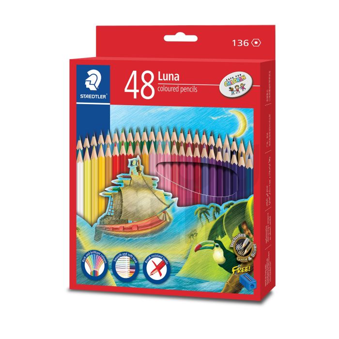 STAEDTLER 136 48C Colour Pencil (L)