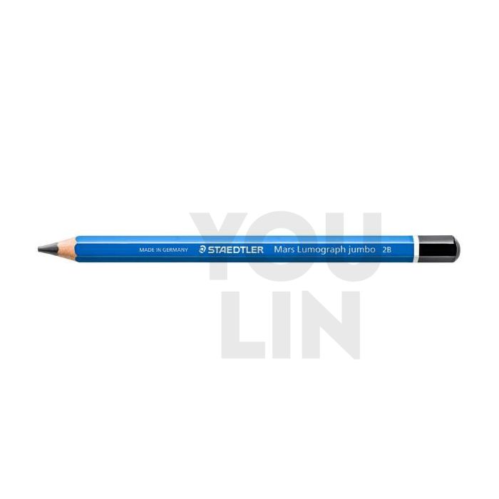 STAEDTLER 100J-2B Mars Lumograph Jumbo Pencil