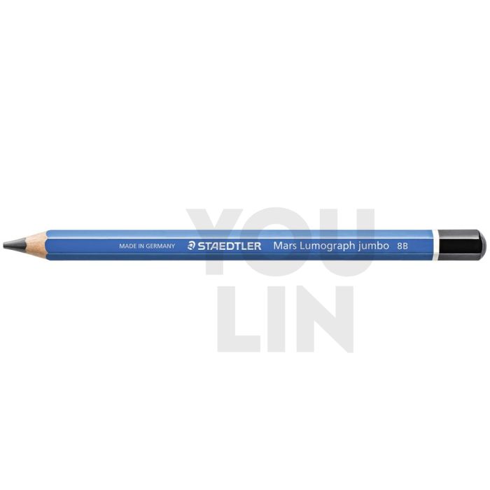STAEDTLER 100J-8B Mars Lumograph Jumbo Pencil