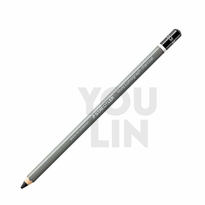 STAEDTLER 100C-M Mars Lumograph Charcoal Pencil - Medium