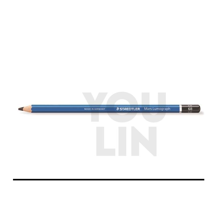 STAEDTLER 100-6B Mars Lumograph Pencil