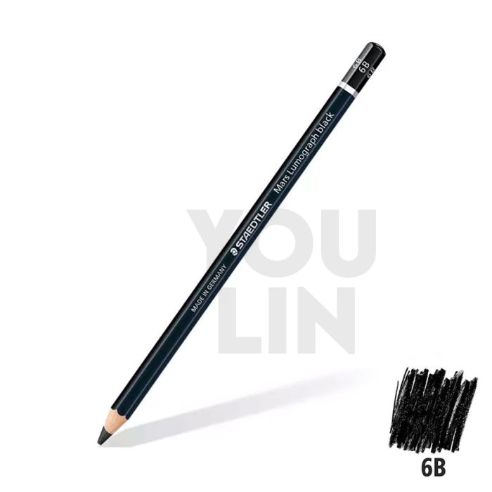 STAEDTLER 100B-6B Mars Lumograph Black Pencil