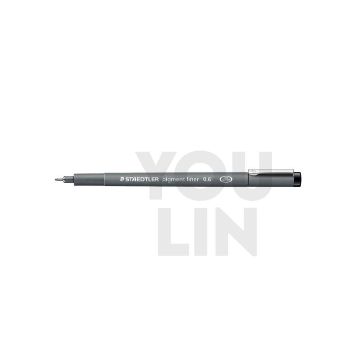 STAEDTLER 308 Pigment Liner 0.6mm - Black