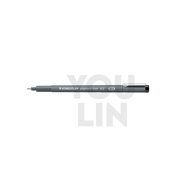 STAEDTLER 308 Pigment Liner 0.2mm - Black