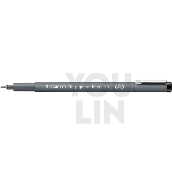 STAEDTLER 308 Pigment Liner 0.3mm - Black
