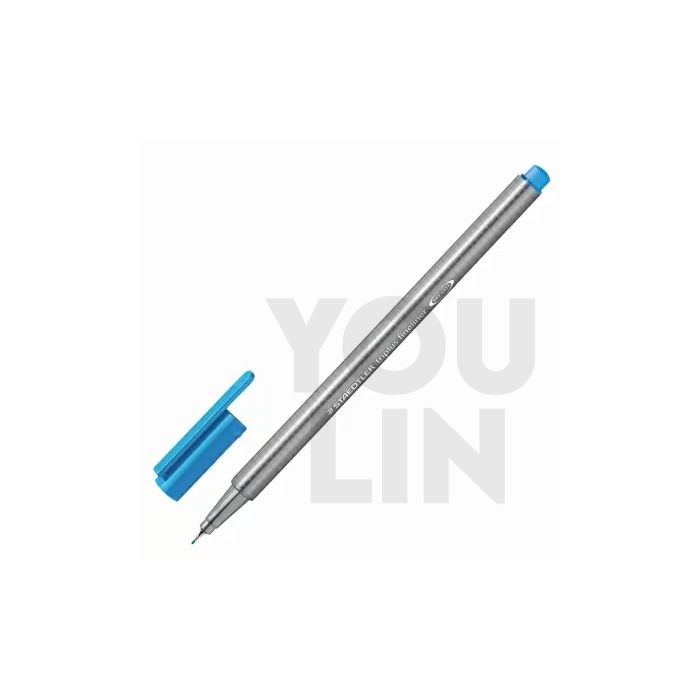 STAEDTLER 334-37 Triplus Fineliner - Cyan