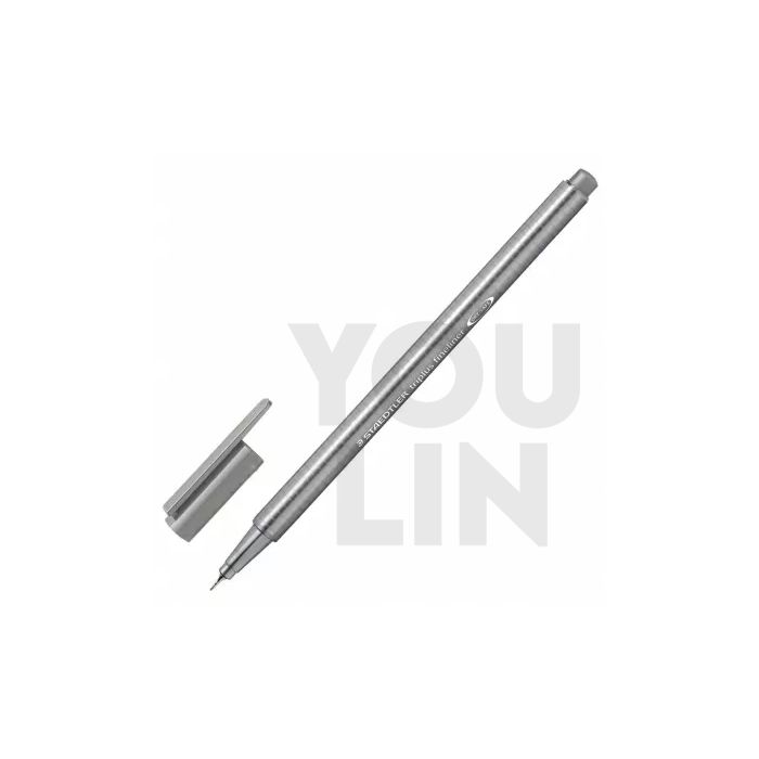 STAEDTLER 334-8 Triplus Fineliner - Grey