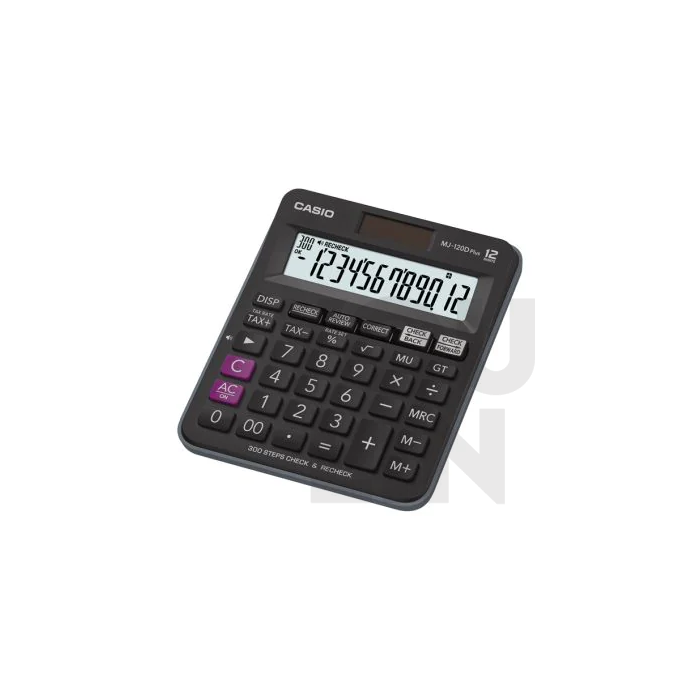 Casio Calculator 12 Digits MJ-120D Plus