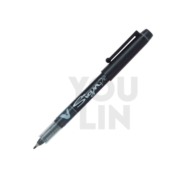 PILOT Sw-Vsp V Sign Pen - Black