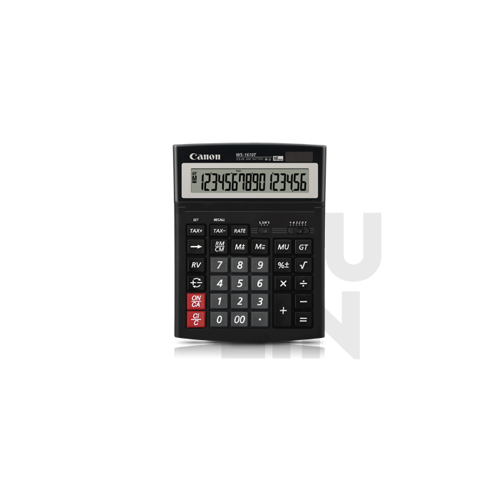 Canon Tax Calculator 16 Digits WS-1610T