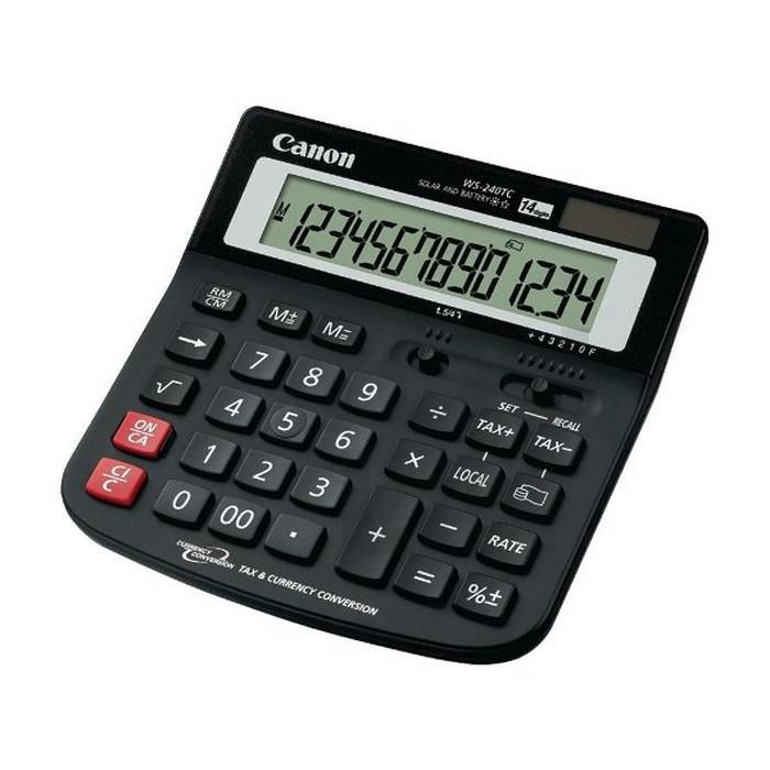 Canon Calculator 14 Digits WS-240TC