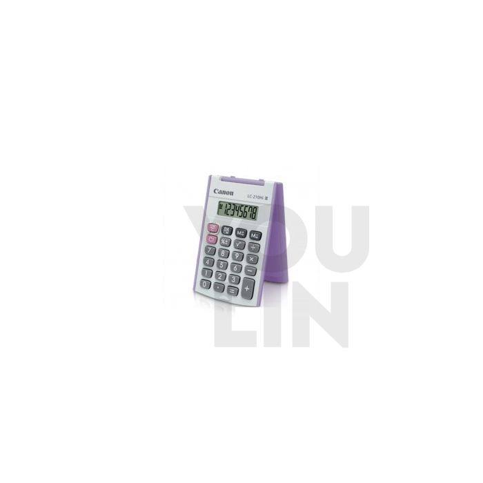 Canon Pocket Calculator 8 Digits LC-210HI III - Purple