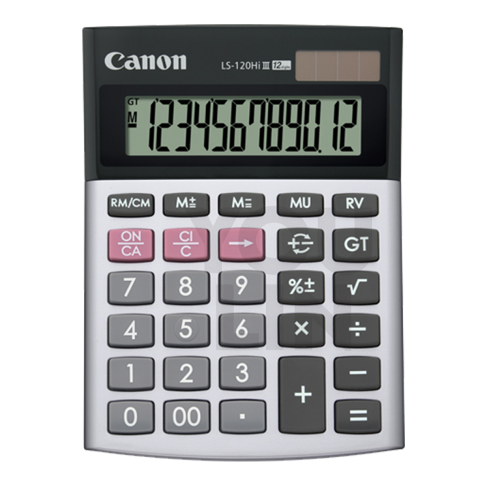 Canon Calculator 12 Digits LS-120HI III