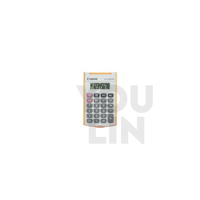 Canon Pocket Calculator 8 Digits LC-210HI III - Orange