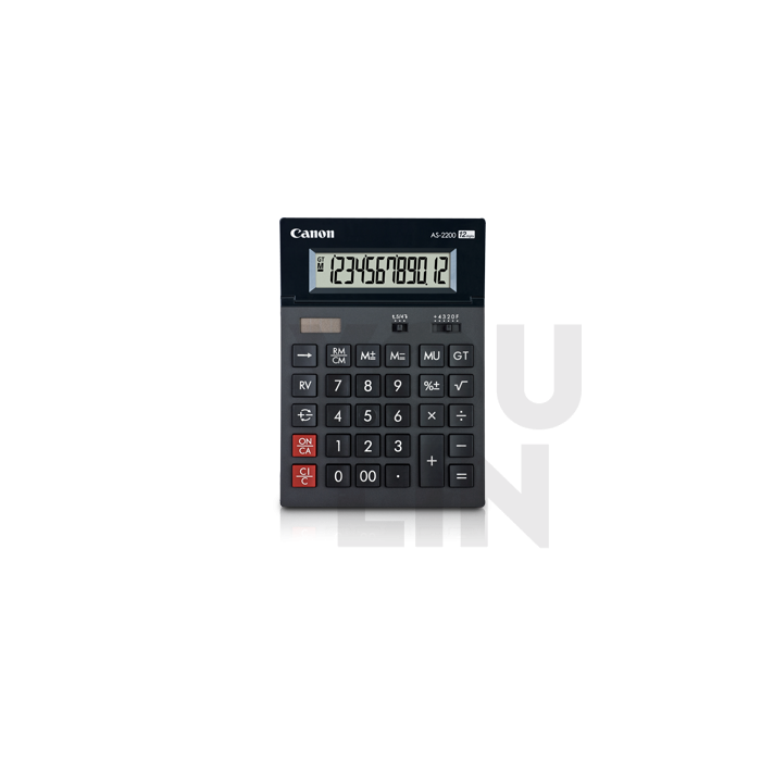 Canon Calculator 12 Digits AS-2200