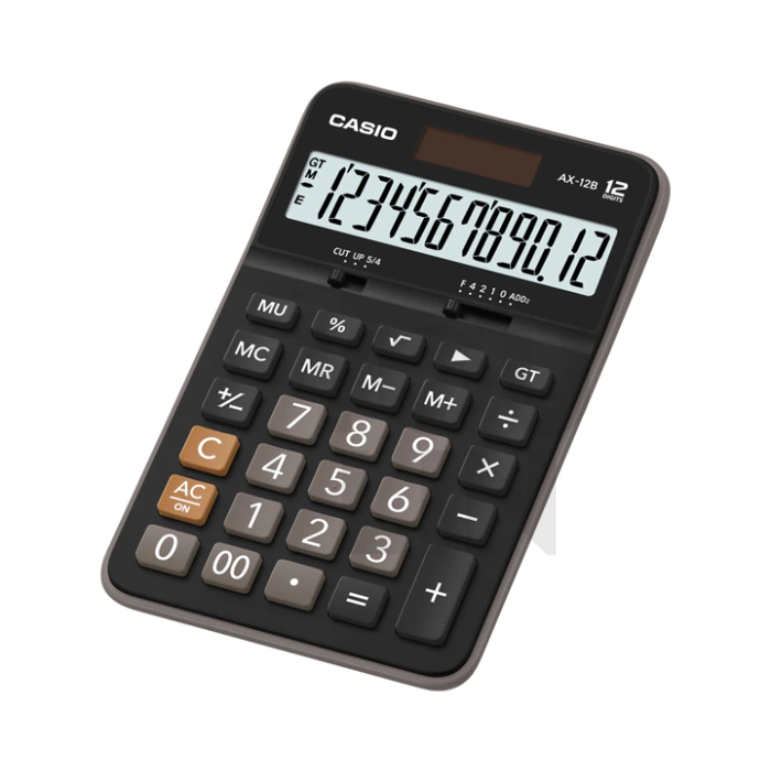 Casio Calculator 12 Digits AX-12B