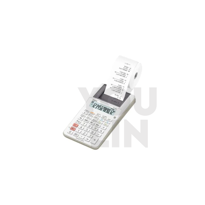 Casio Printing Calculator 12 Digits HR-8RC - White