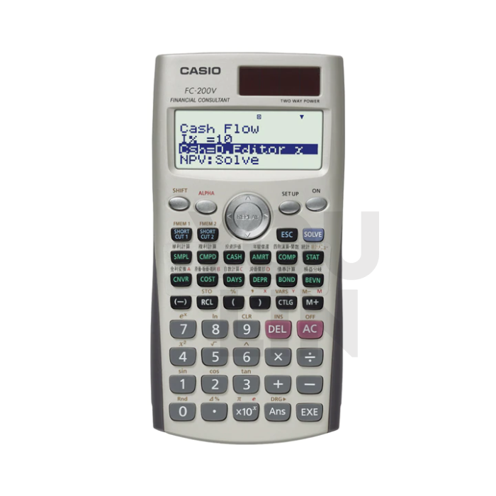 Casio Financial Calculator FC-200V