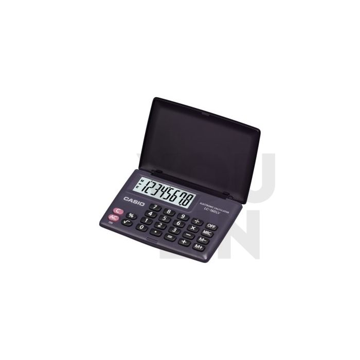 Casio Calculator 8 Digits LC-160LV Black