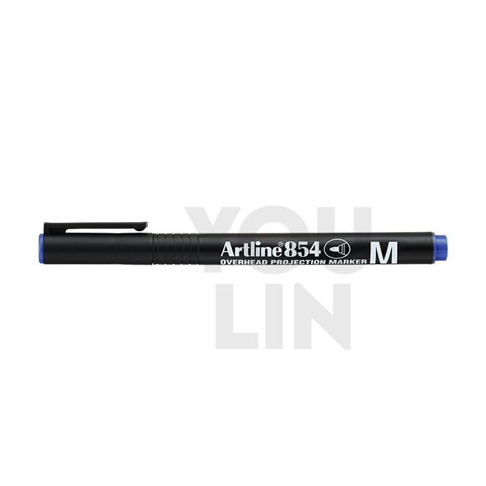 Artline 854 Ohp Permanent Marker Pen 1.0mm - Blue