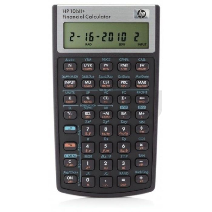 HP Financial Calculator 10BII+