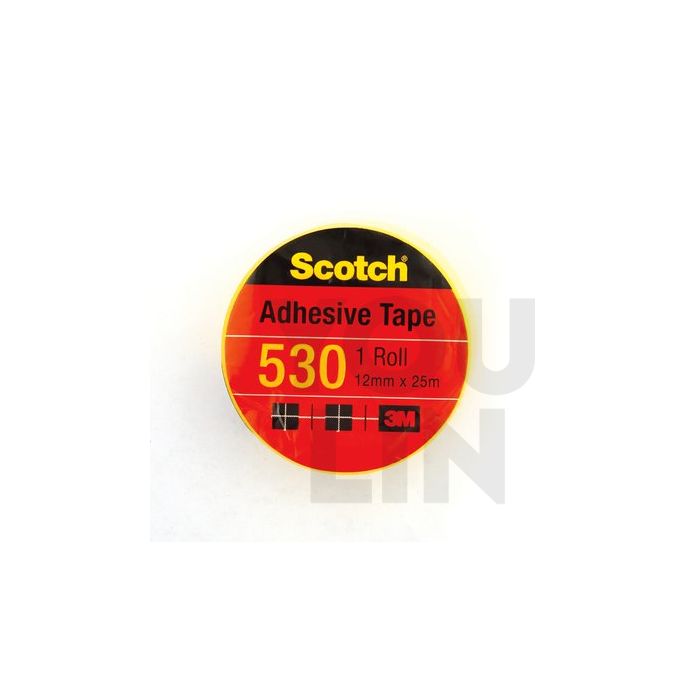 Scotch 530 Cellulose Tape 12mm x 25m (1" Core)